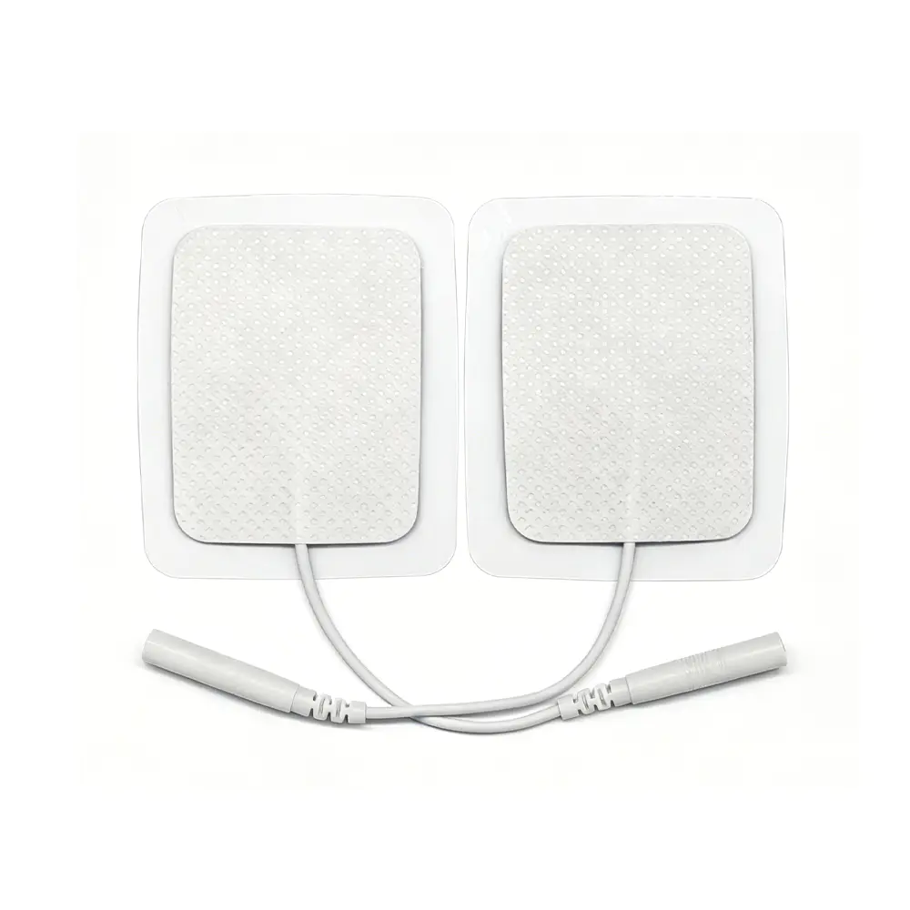 স্ব-আঠালো TENS/EMS ইলেকট্রোড প্যাড (2.0mm পিন সংযোগকারী)